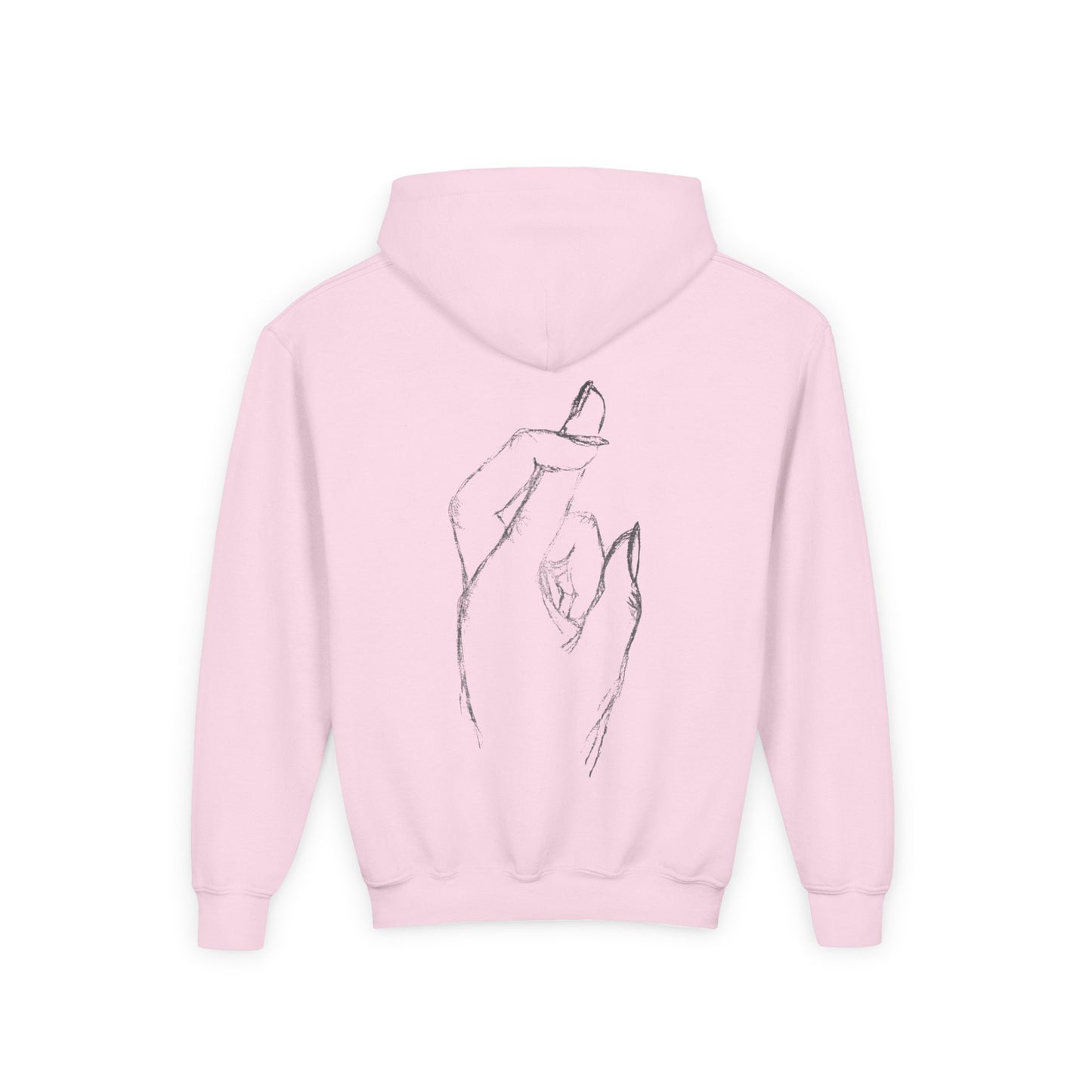 Fingers Crossed Youth Hoodie
