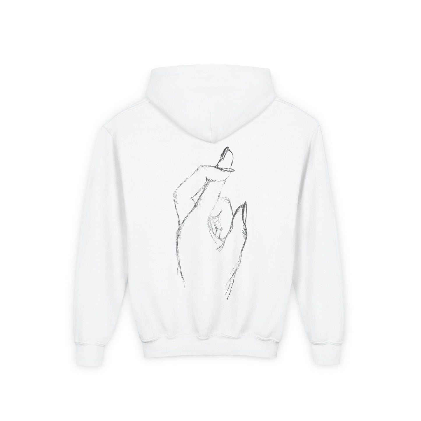 Fingers Crossed Youth Hoodie