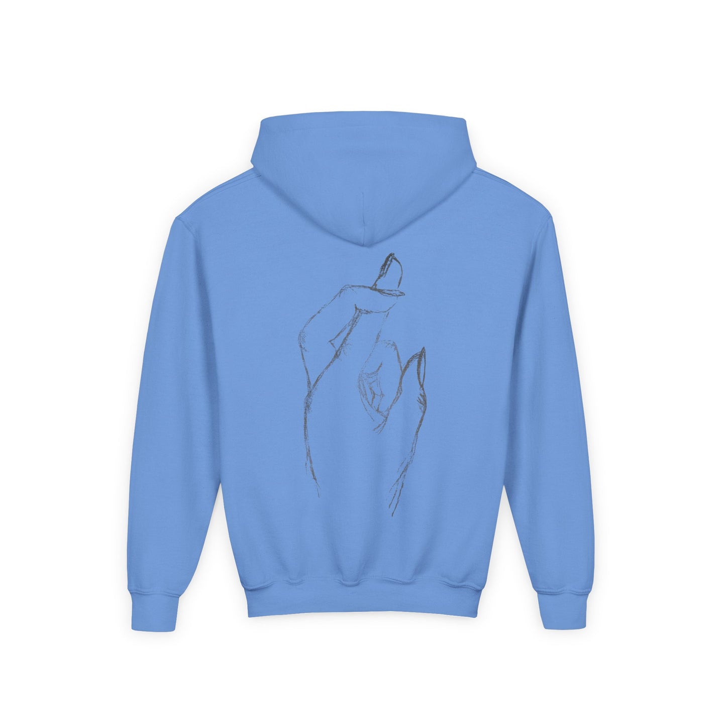 Fingers Crossed Youth Hoodie