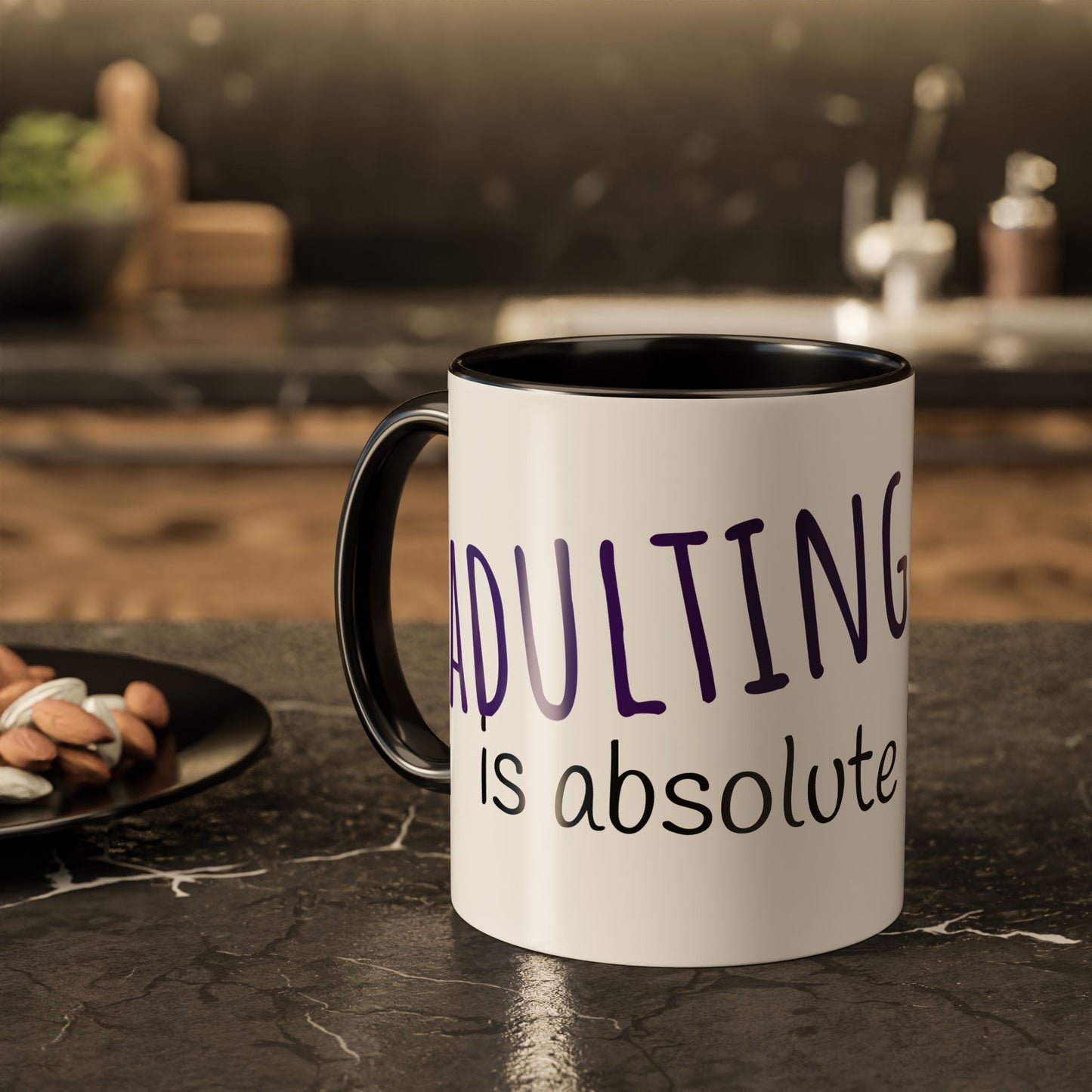 Adulting is bullsheet Mug