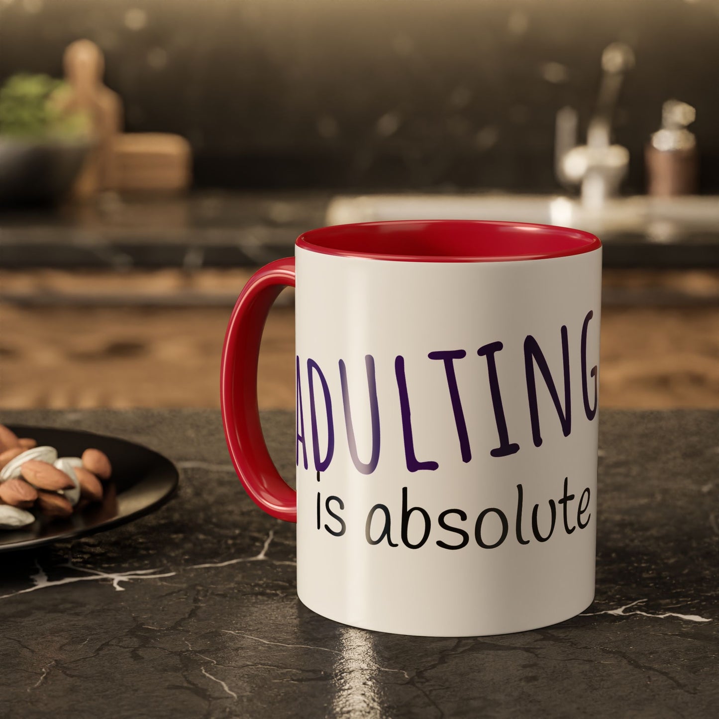 Adulting is bullsheet Mug