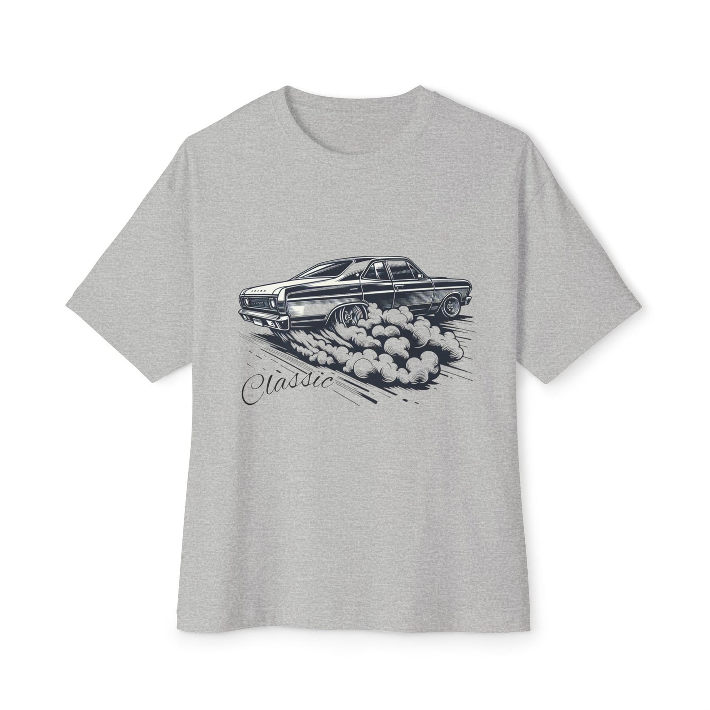 Classic Ford Car Oversized Tee