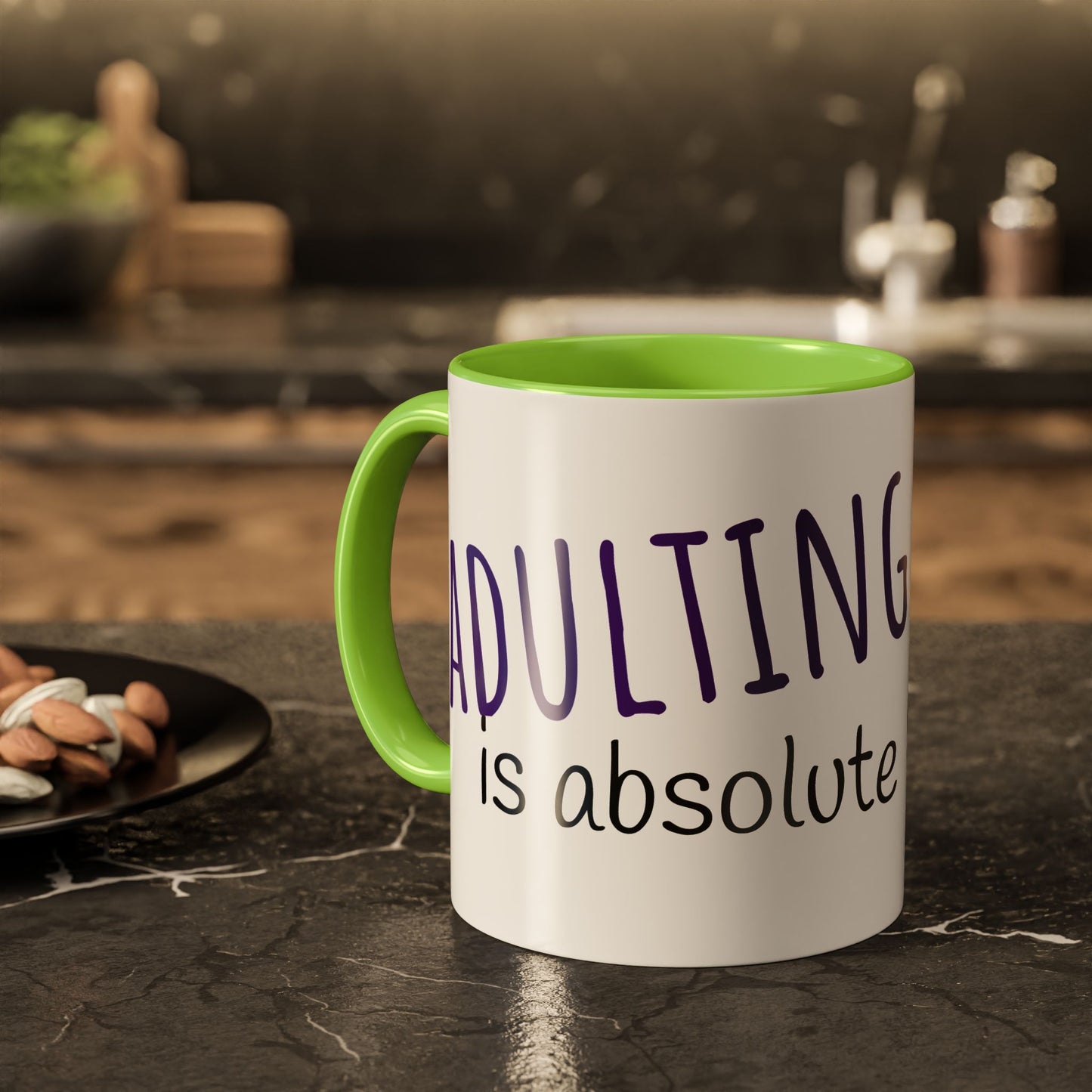 Adulting is bullsheet Mug