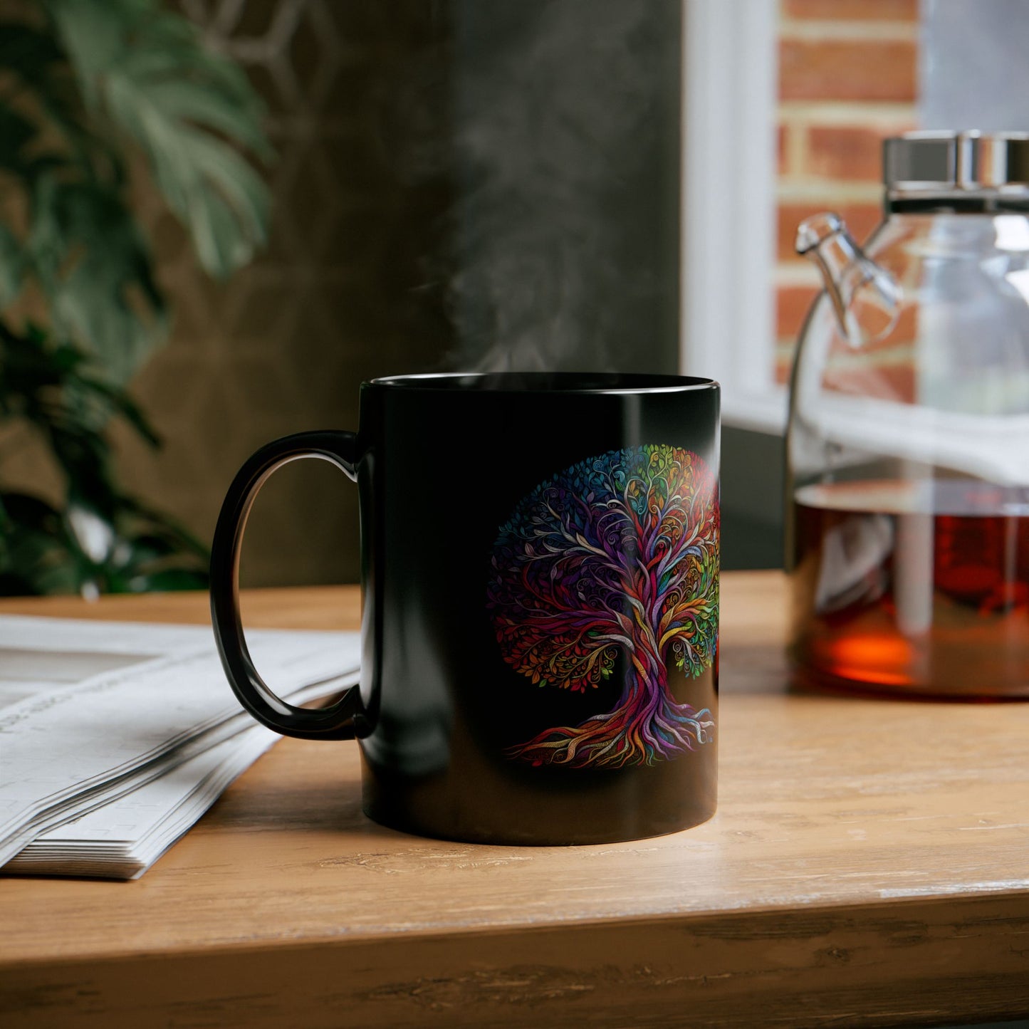 Tree of Life Black Mug - 11oz & 15oz Options