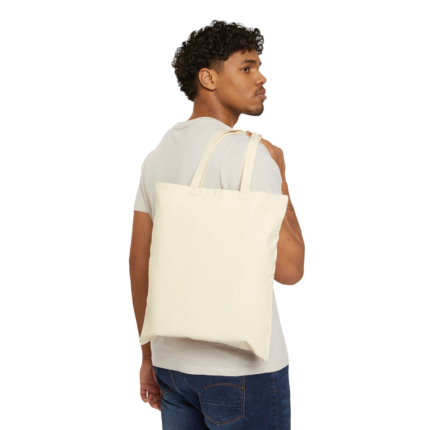 Artistic Portrait Tote Bag | Eco-Friendly Canvas Bag - Tote
