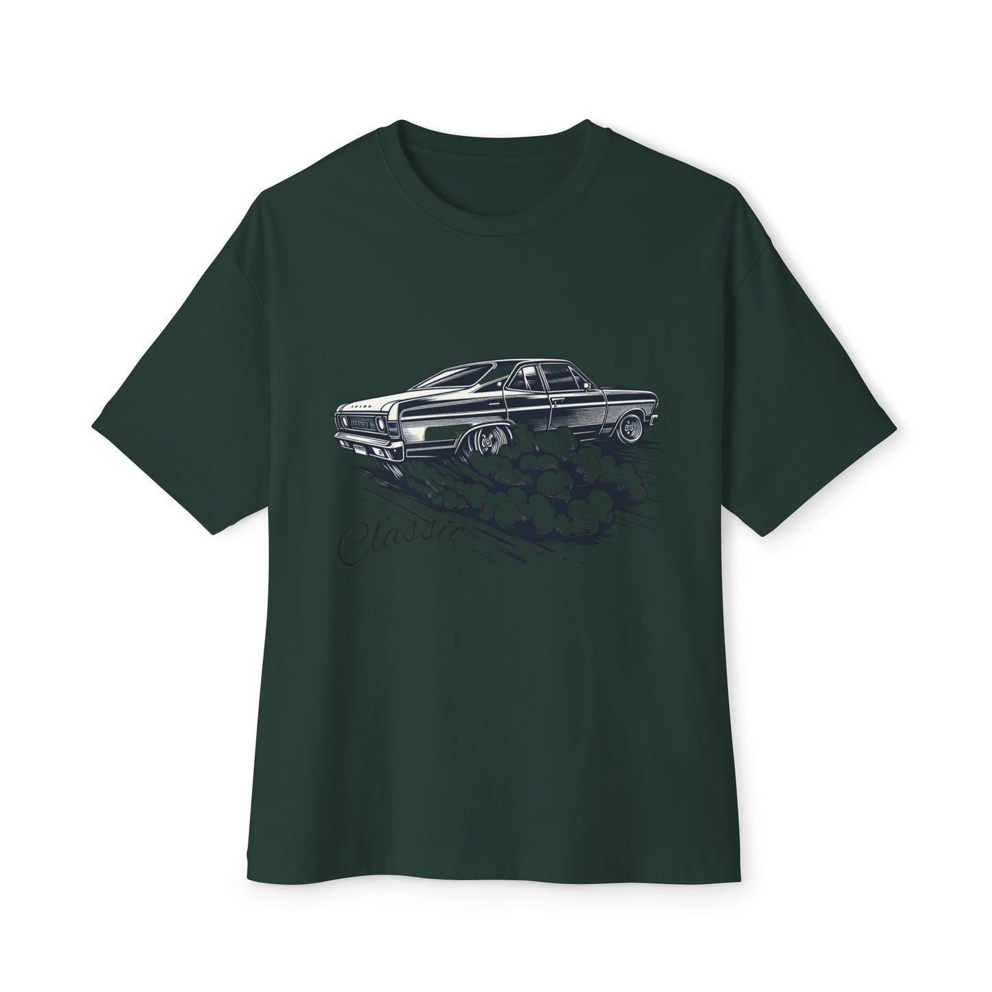 Classic Ford Car Oversized Tee