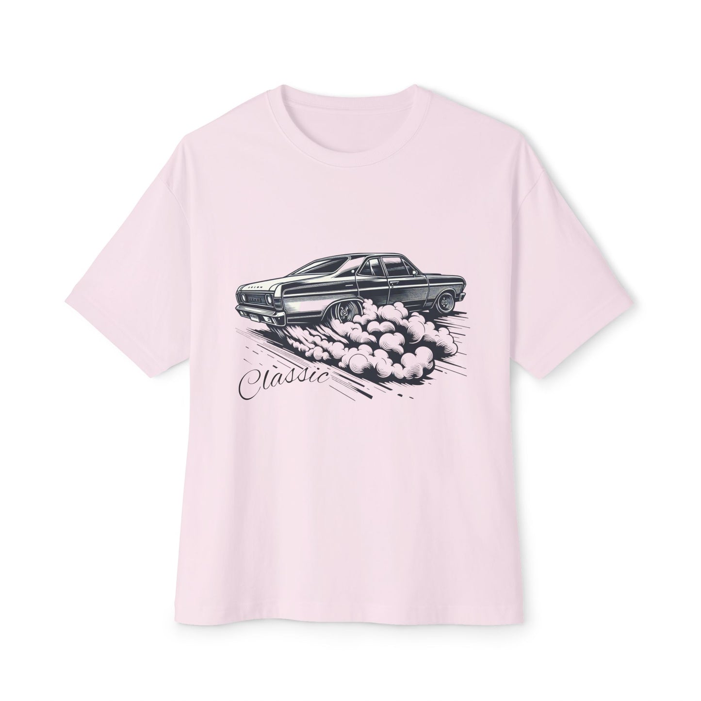 Classic Ford Car Oversized Tee