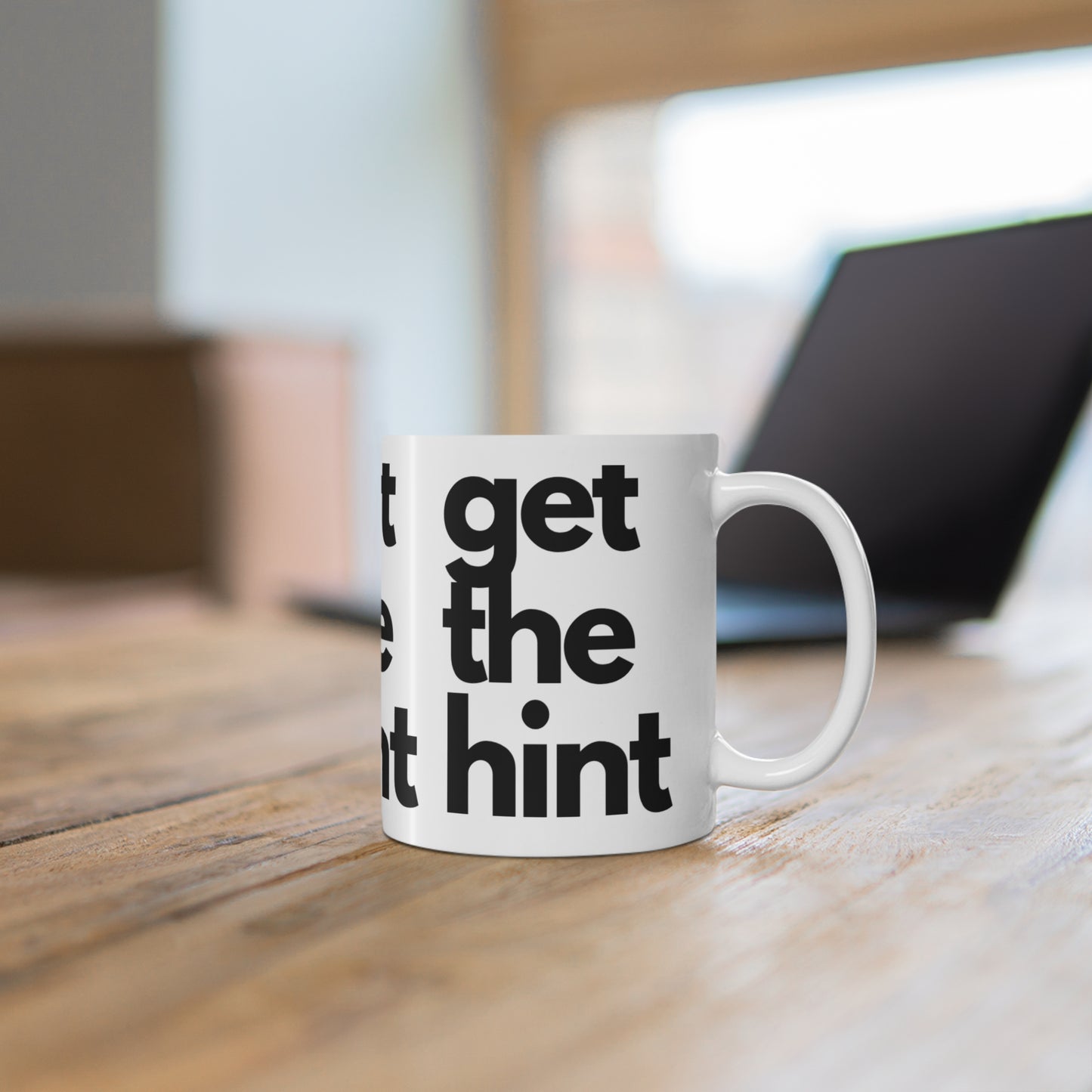 Ceramic Coffee Mug - Take the Hint