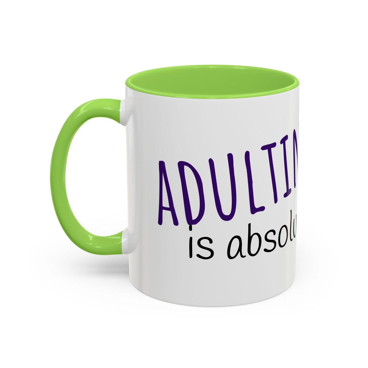 Adulting is bullsheet Mug