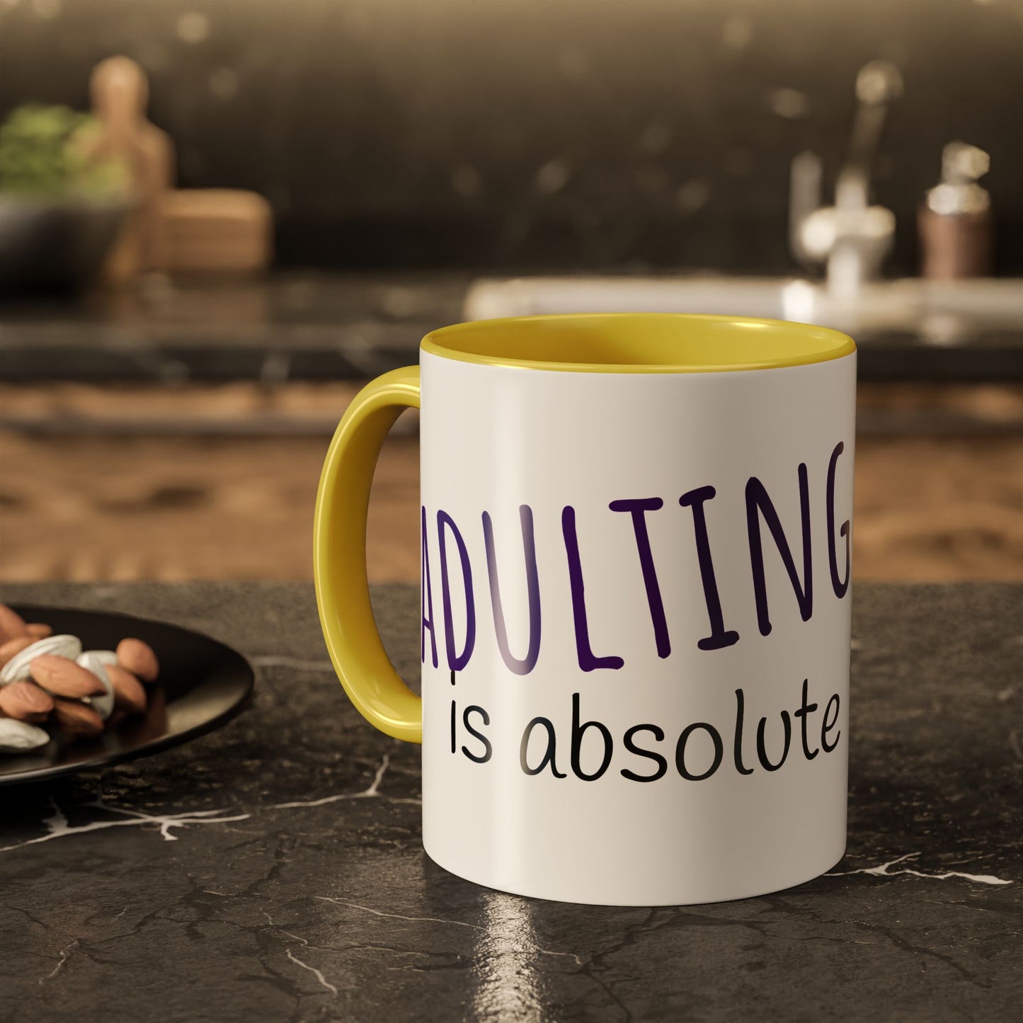 Adulting is bullsheet Mug