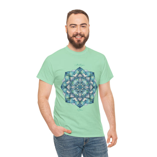Calming Mandala Tee - Unisex Heavy Cotto