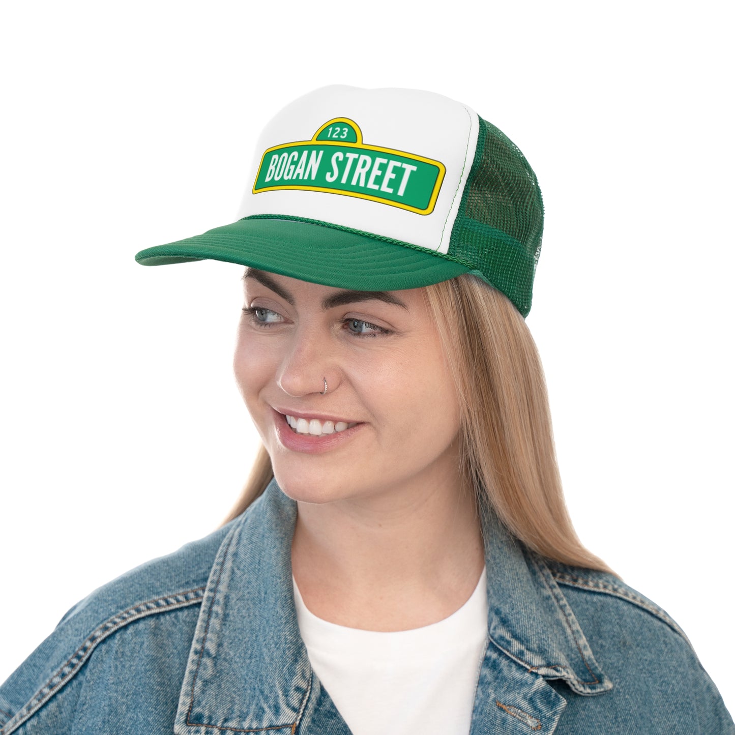 Custom Bogan Street Trucker Cap