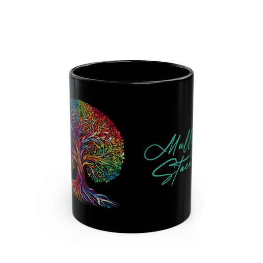 Tree of Life Black Mug - 11oz & 15oz Options