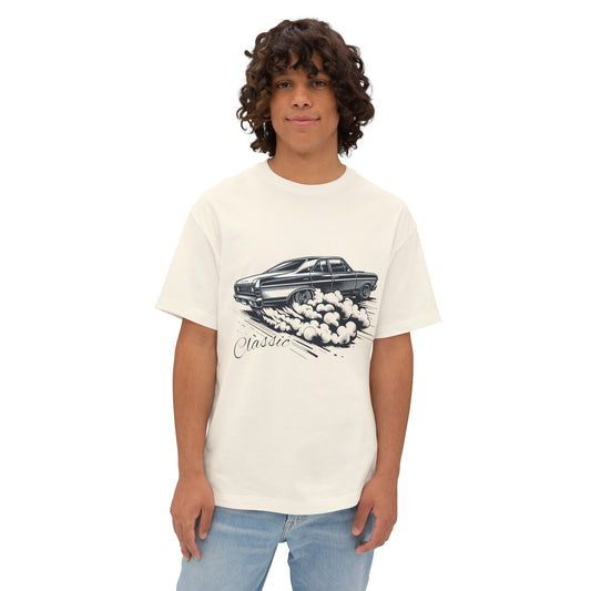 Classic Ford Car Oversized Tee