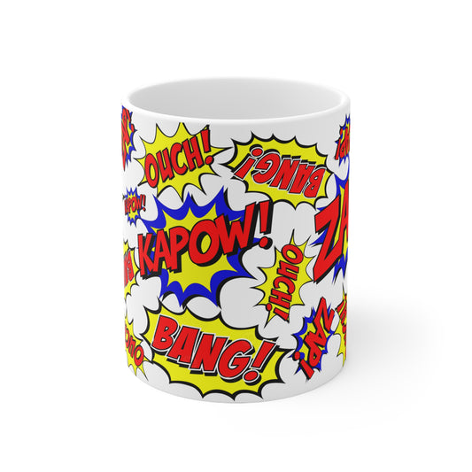 Retro Comic Pop Art Coffee Mug