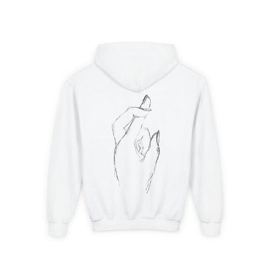 Fingers Crossed Youth Hoodie