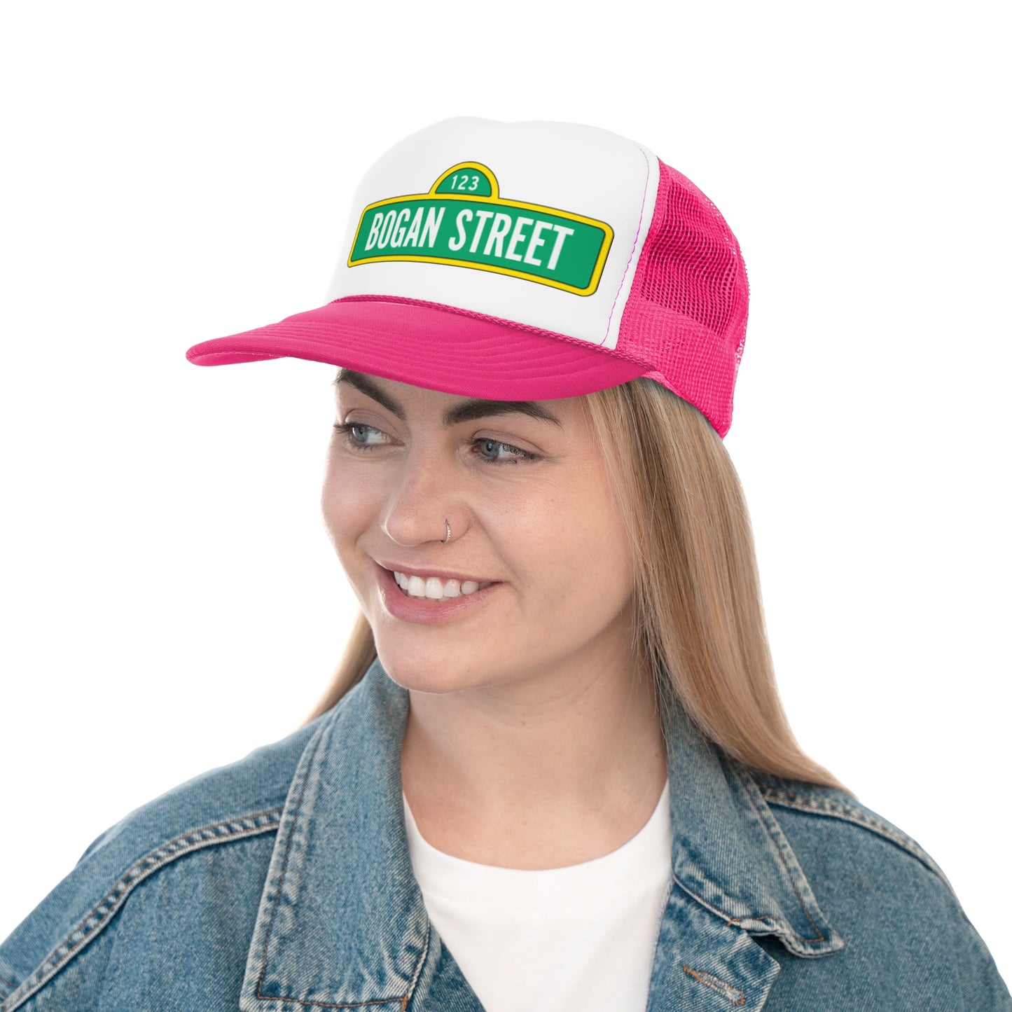 Custom Bogan Street Trucker Cap