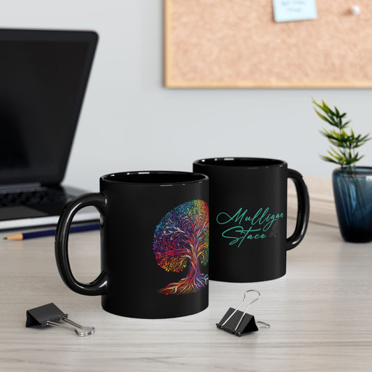 Tree of Life Black Mug - 11oz & 15oz Options