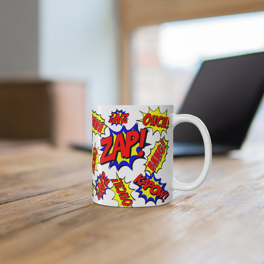 Retro Comic Pop Art Coffee Mug
