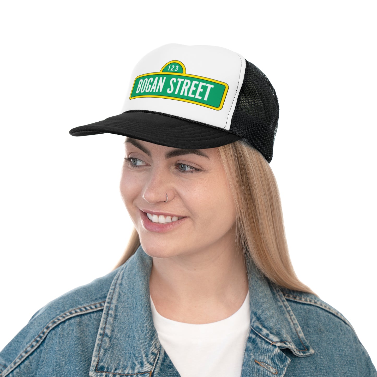 Custom Bogan Street Trucker Cap