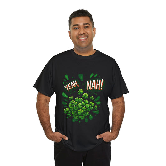 Yeah Nah to Coriander Unisex Heavy Cotton Tee