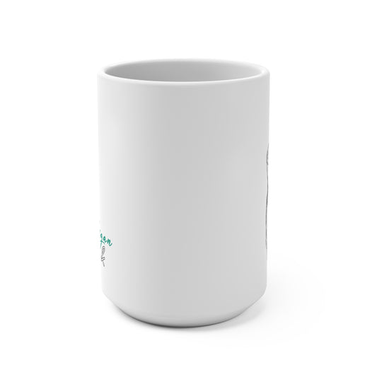 15oz Mug - Fingers Crossed Design