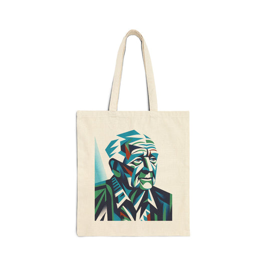 Artistic Portrait Tote Bag | Eco-Friendly Canvas Bag - Tote