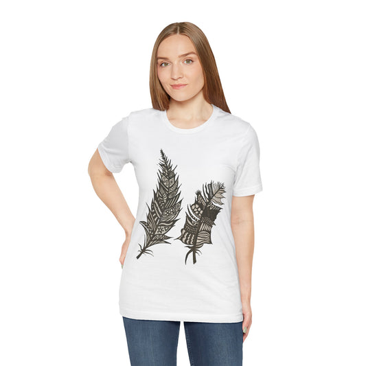 Feathers Unisex Jersey Tee,