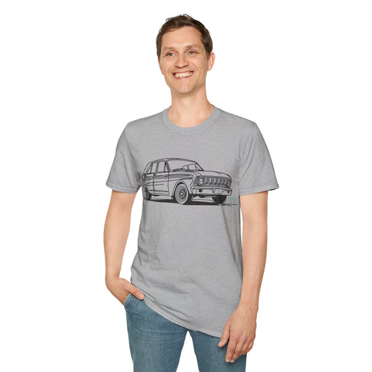 Classic Car Unisex Softstyle T-Shirt