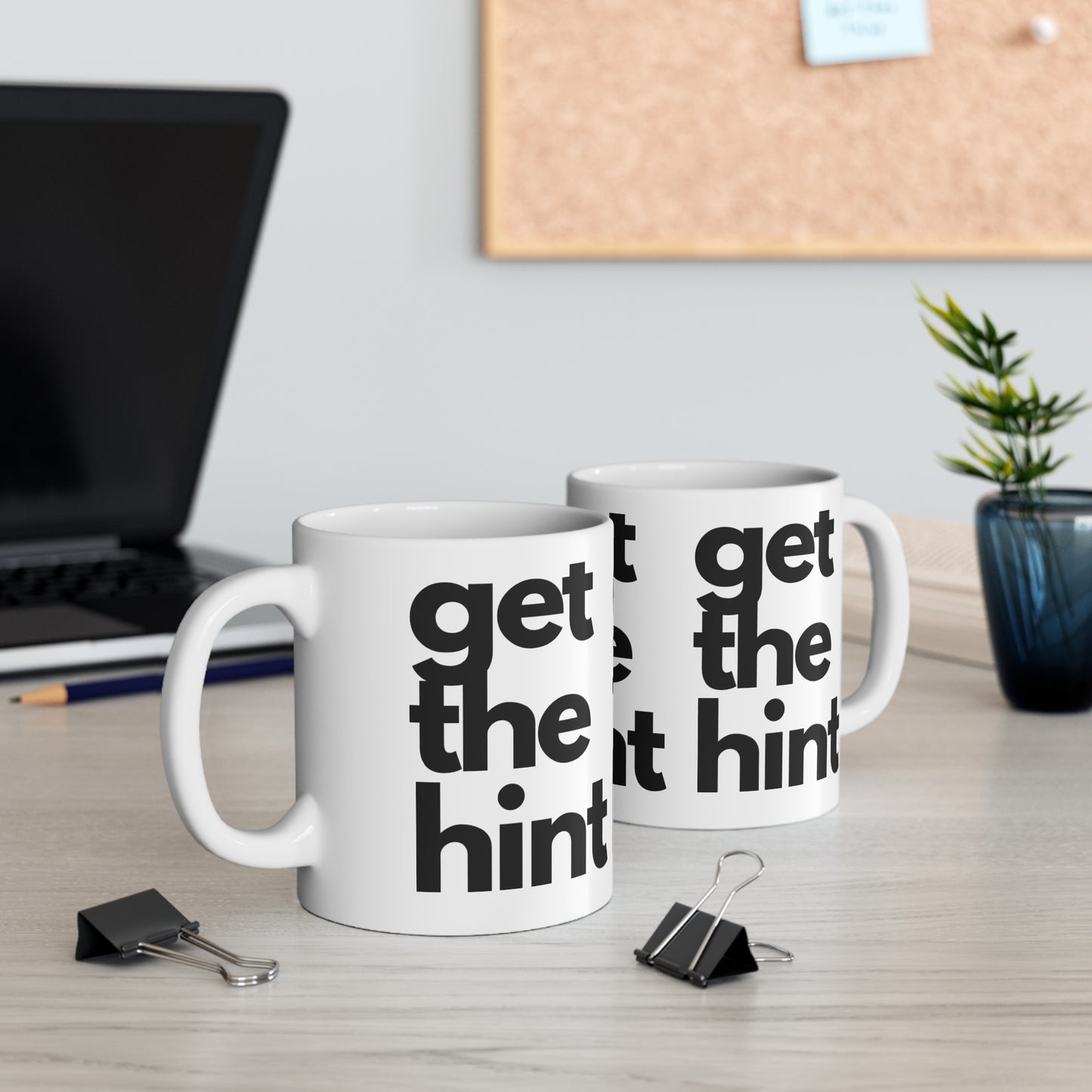 Ceramic Coffee Mug - Take the Hint